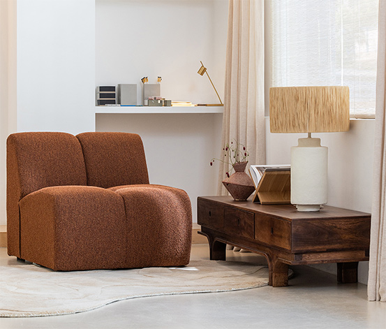 Woood Teppich »Alya« organisch, 170 x 240 cm, brown