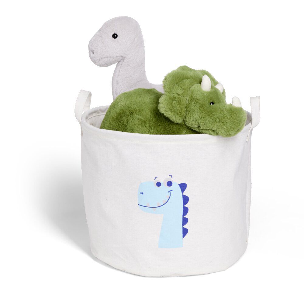 Panière à linge licorne en toile Ø30xH25cm