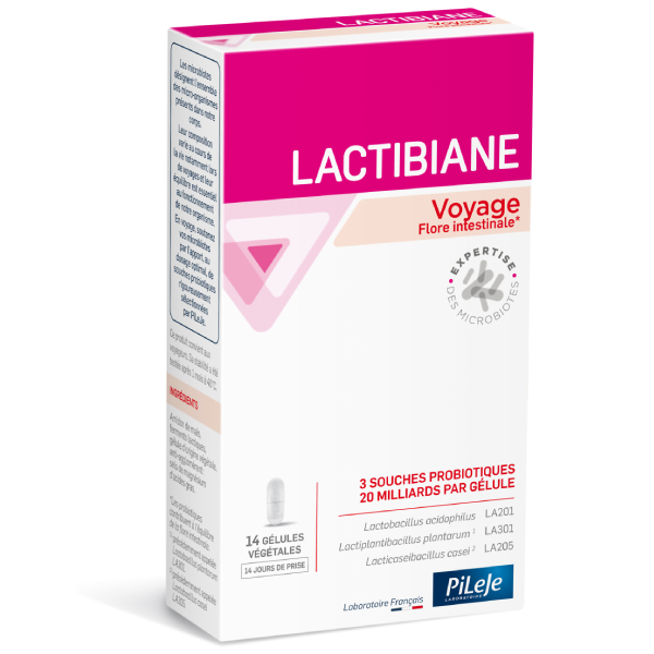 Lactibiane Voyage - 14 Gélules