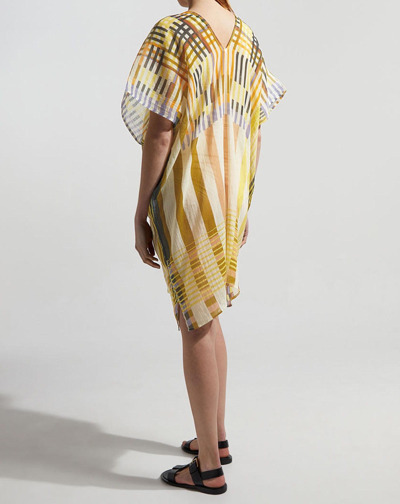 Mapoesie Robe 10% coton bio Elia Arythmique jaune/multicolore