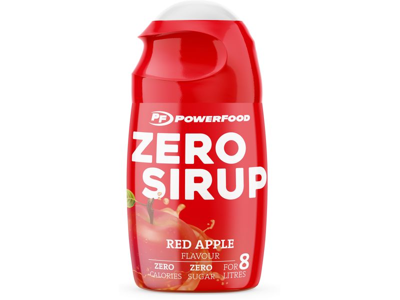 PowerFood One Zero Sirup 65 ml, Red Apple Getränkekonzentrat