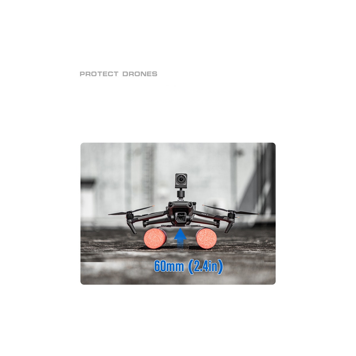 Flytende landingsutstyr flytepinne for DJI Mavic 3