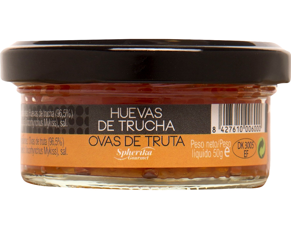 OVAS DE TRUTA SPHERICA 50 GR