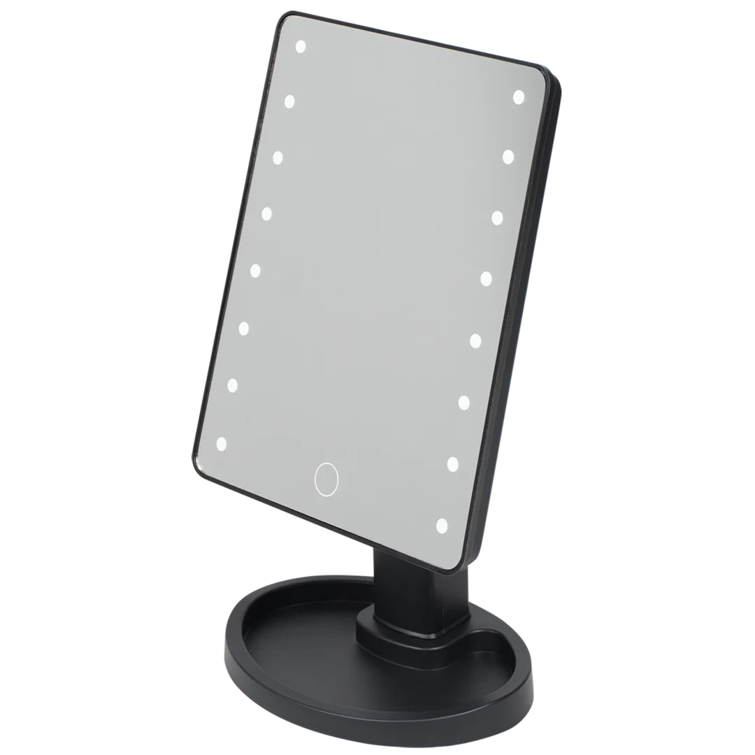Make-up spiegel met verlichting 28,5 x 17 x 12 cm