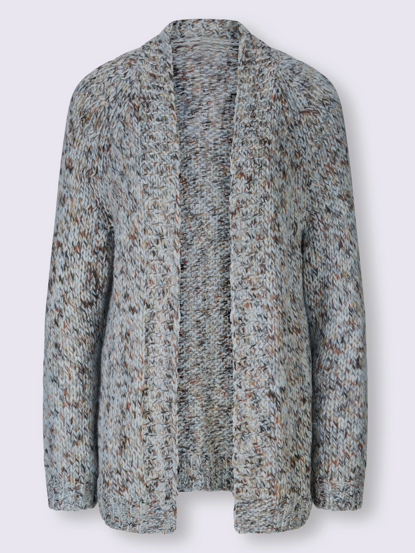 Veste en tricot tricot chiné