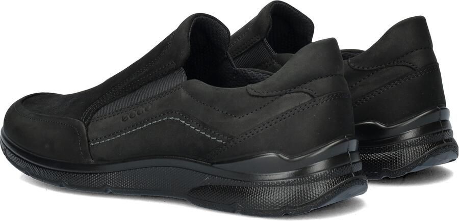 Ecco Instappers Irving black Flutter met stretchinzet aan beide kanten