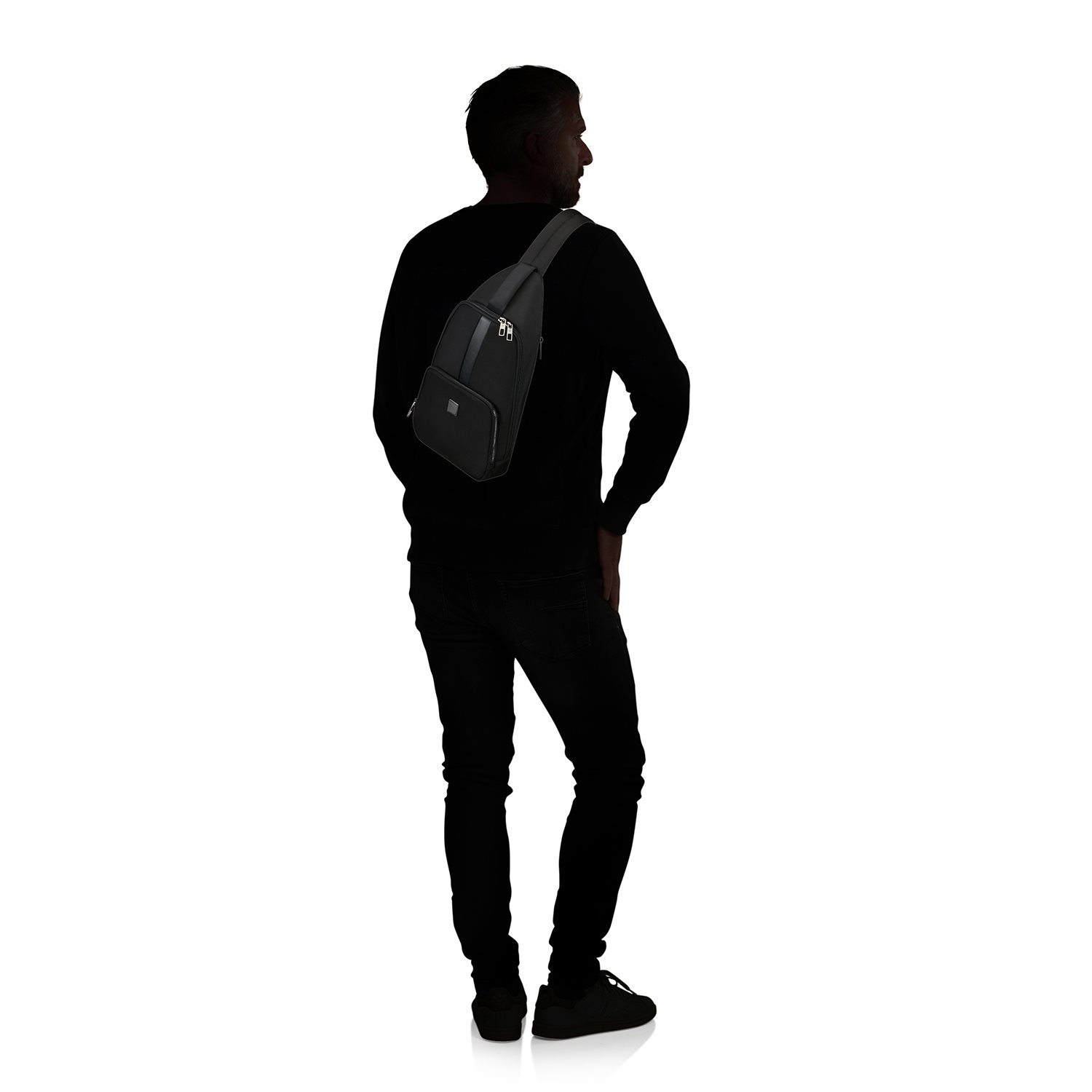 Samsonite Sacksquare Slingbag M black