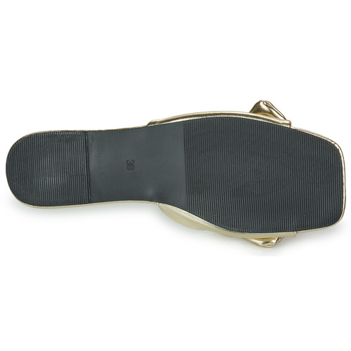 Only - ONLMILLIE-3 PU BOW SANDAL FOIL - Doré