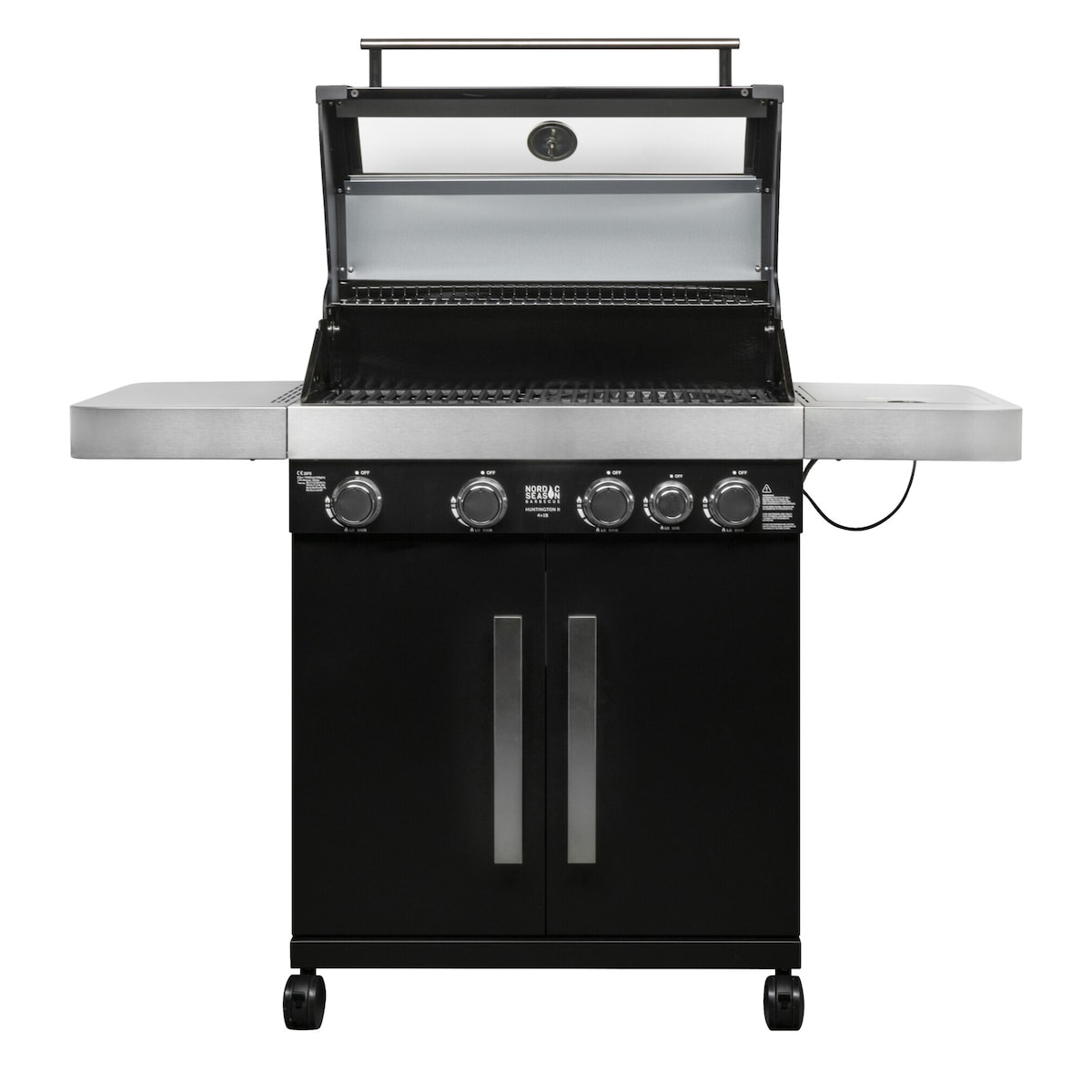 Nordic Season Huntington 4+1 Black edition Gassgrill GG502420