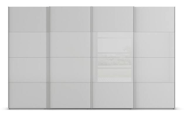 Kledingkast Finca Combi Glans-mat Glas