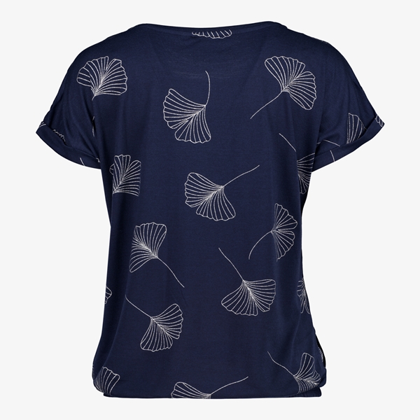 TwoDay dames T-shirt blauw met print