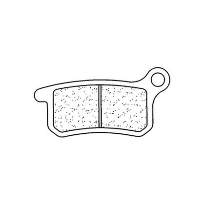 Plaquettes de freins CL Brakes Off-Road métal fritté - 1078X59