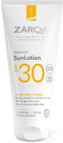 Zarqa Sensitive Lotion Solaire IP30 Tube 100ml