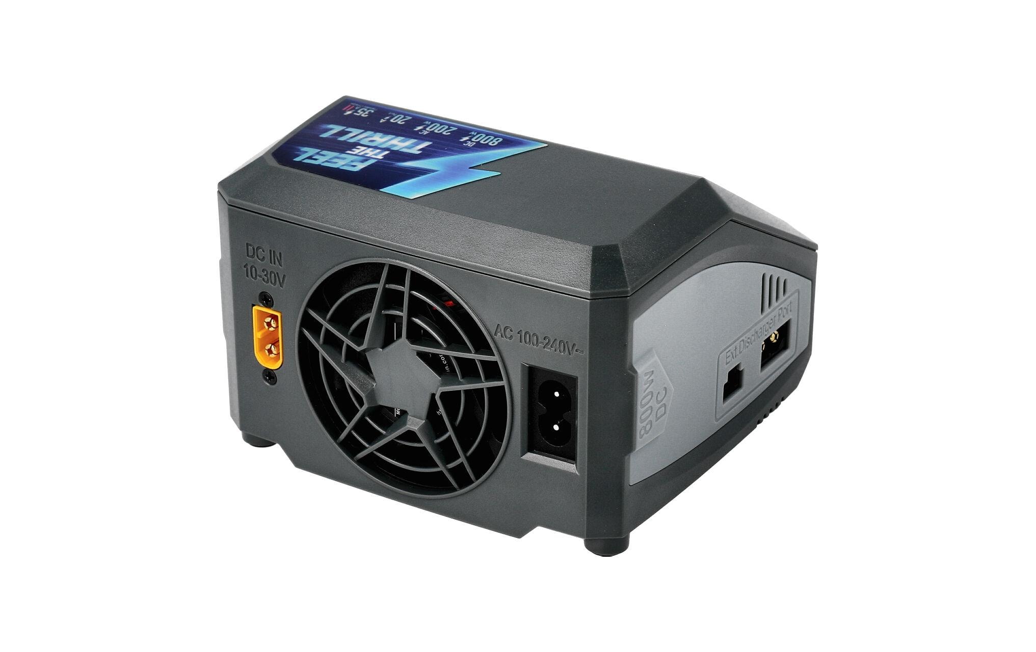 Dual-Ladegerät D200 Neo 200W AC / 800W DC, 1-6S<br>Universelles Modellbau-Ladegerät mit zwei Ausgängen