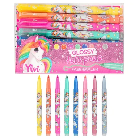 Depesche Ylvi & the Minimoomis Glossy Filzstifte Set
