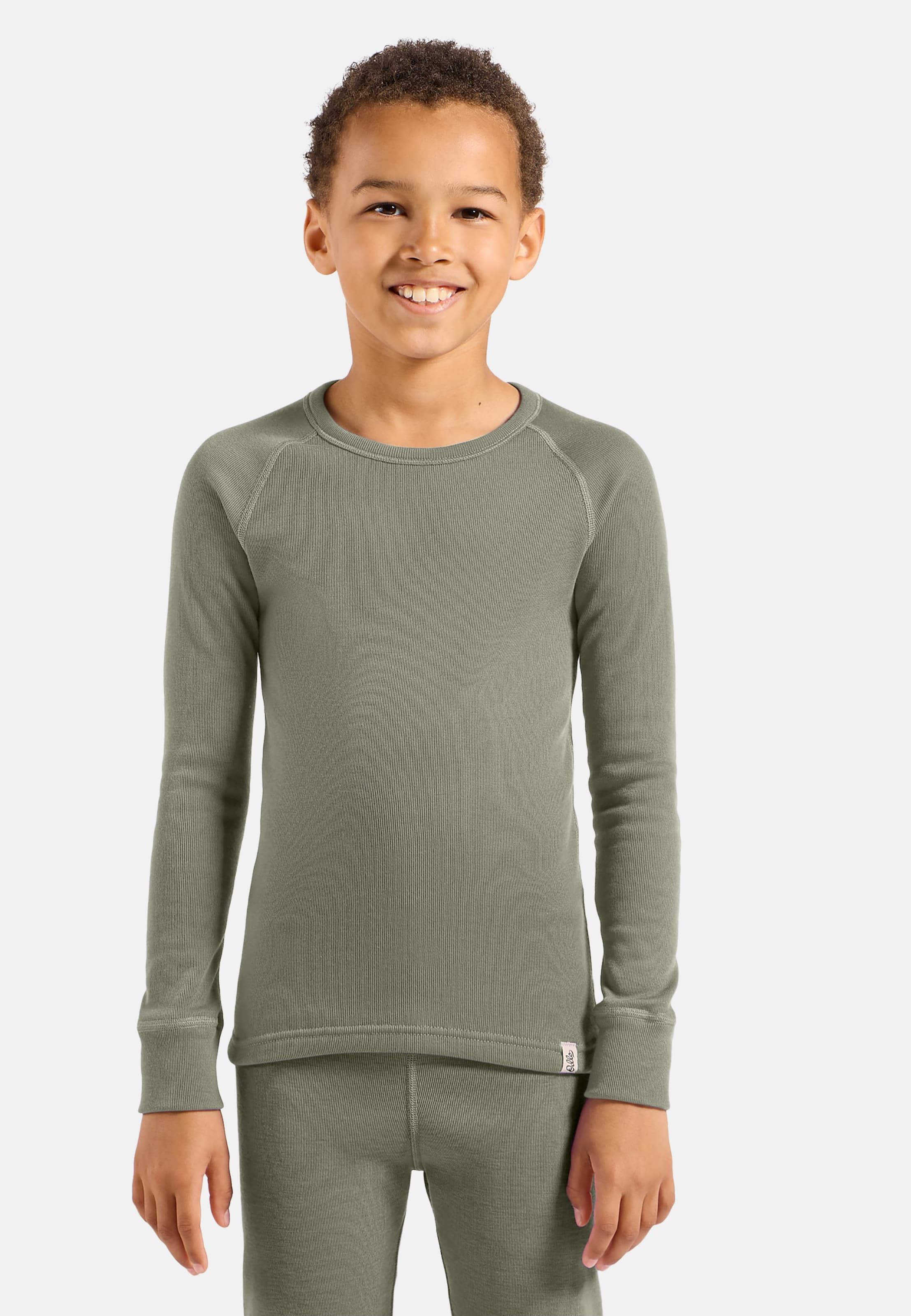 Active Warm Kids Base Layer Oberteil in shadow