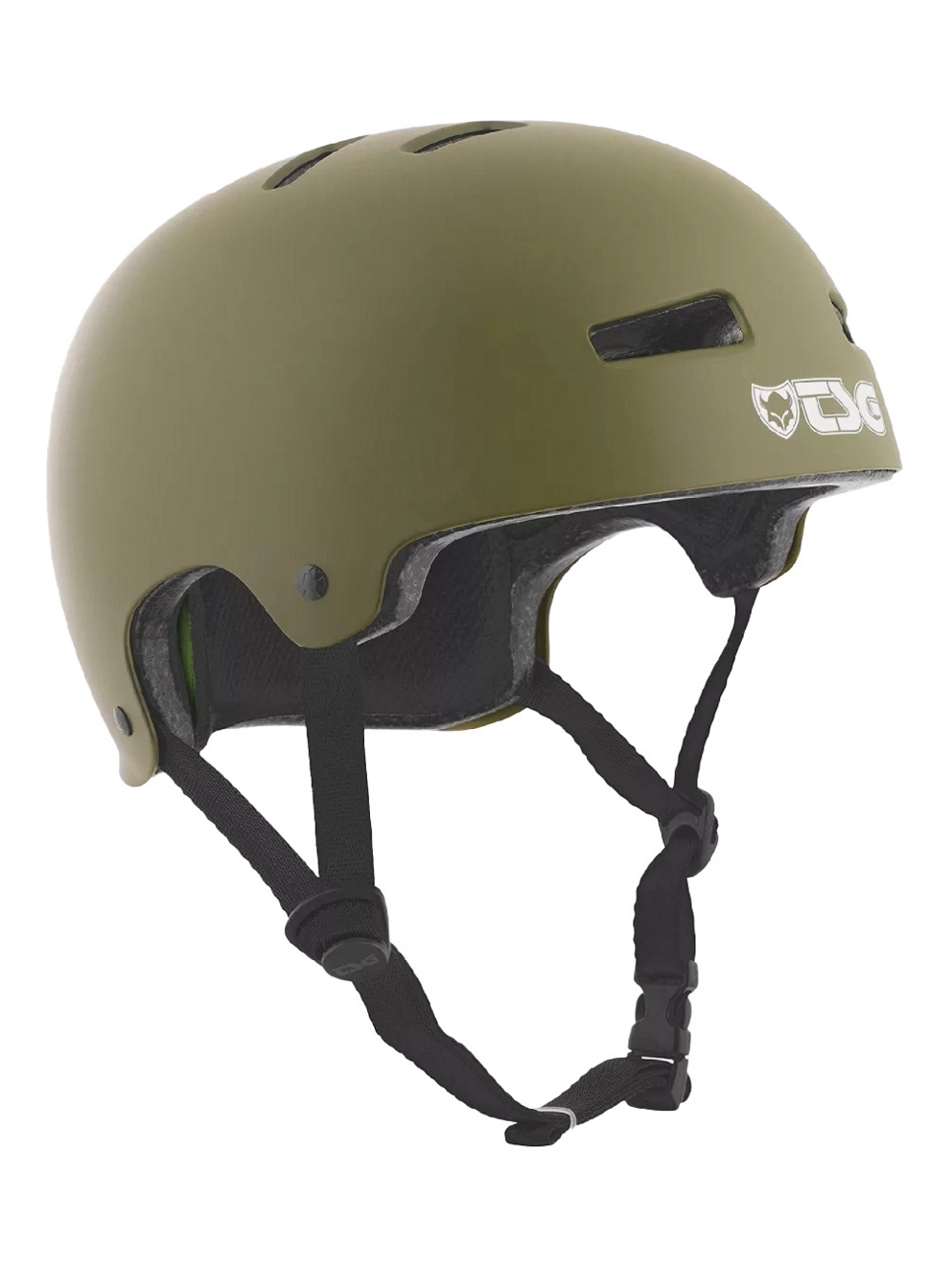 TSG Evolution Solid Color Helmet satin olive