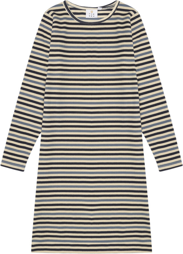 The New TNLena L_S Rib Dress Navy blazer