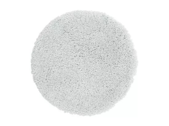 Tapis de bain rond Microfibre HIGHLAND Ø60cm Blanc Spirella