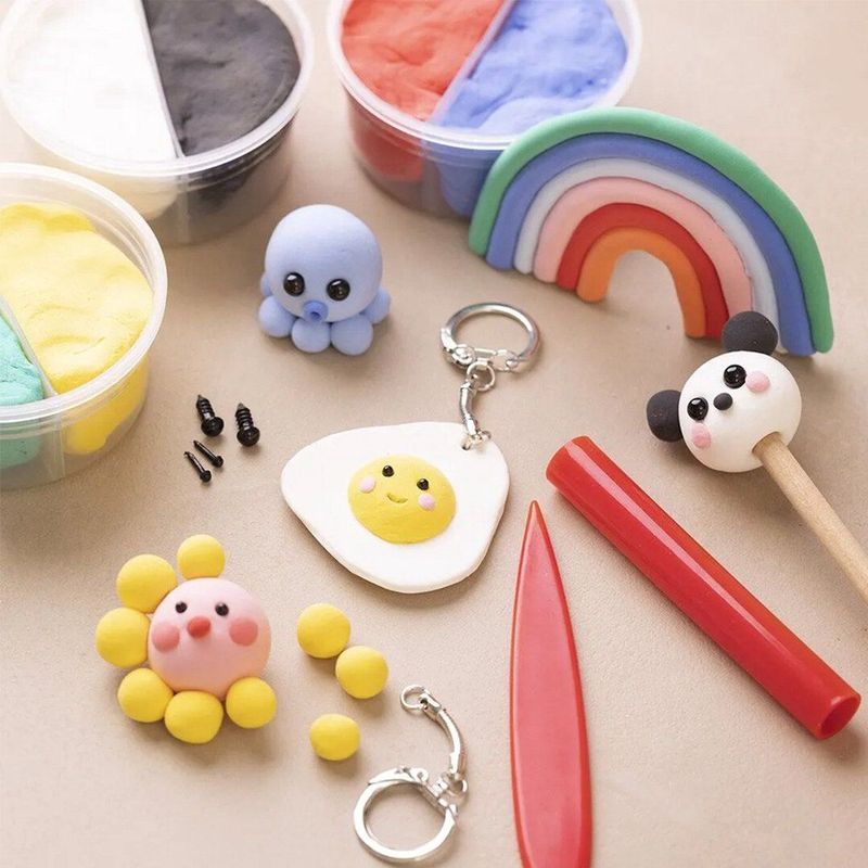 Silk Clay - Kleiset - Assortiment - 31-delig - Aardewerk