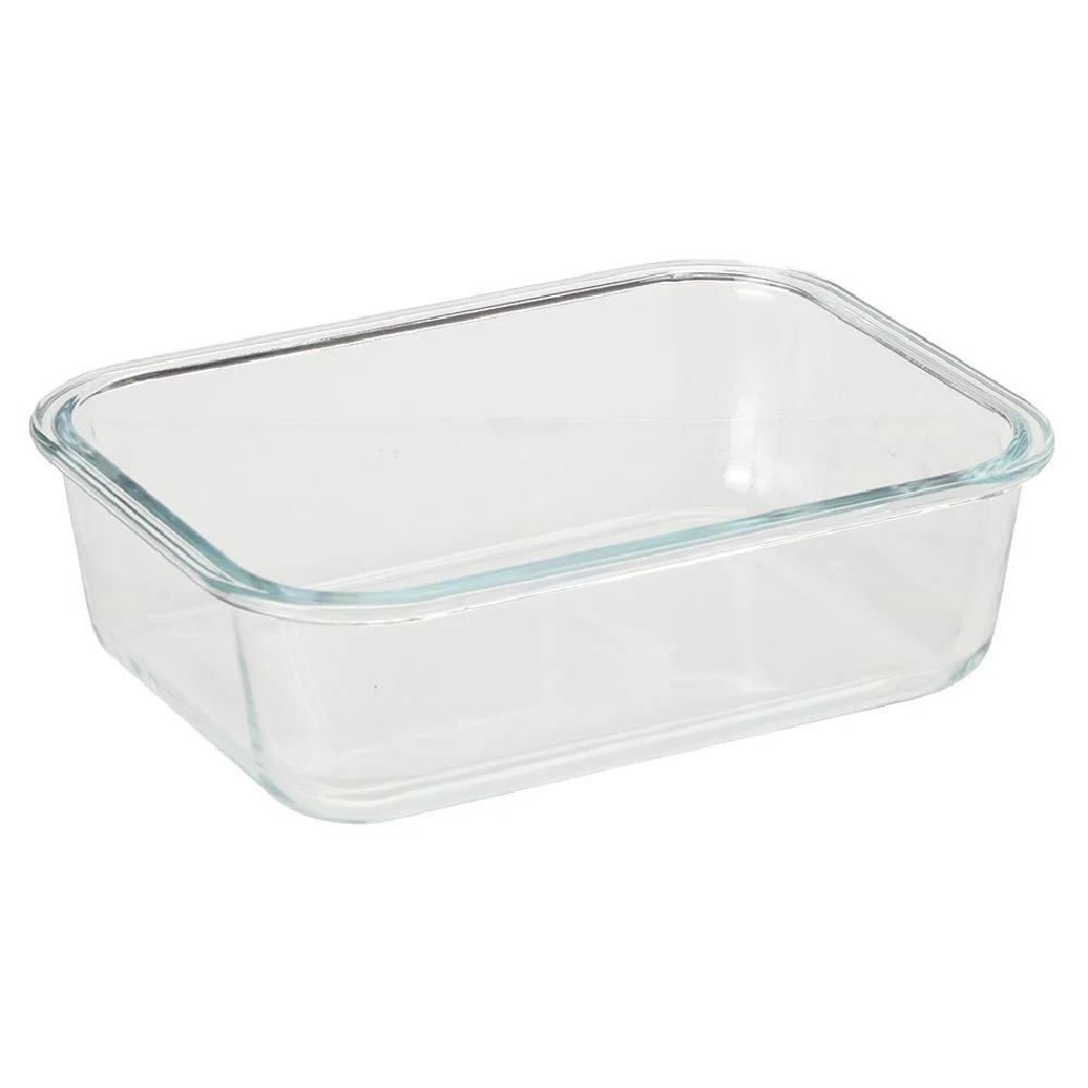 Boîte en verre et bambou 1,5 L