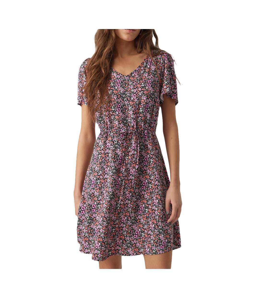 Robe Rose à Motifs Femme Vero Moda Easy