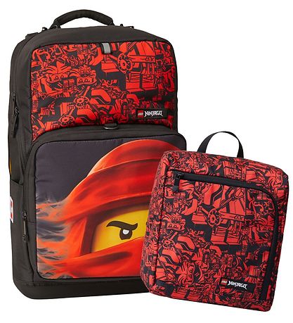 LEGO? Ninjago Skoletaske m. Gymnastikpose - R?d