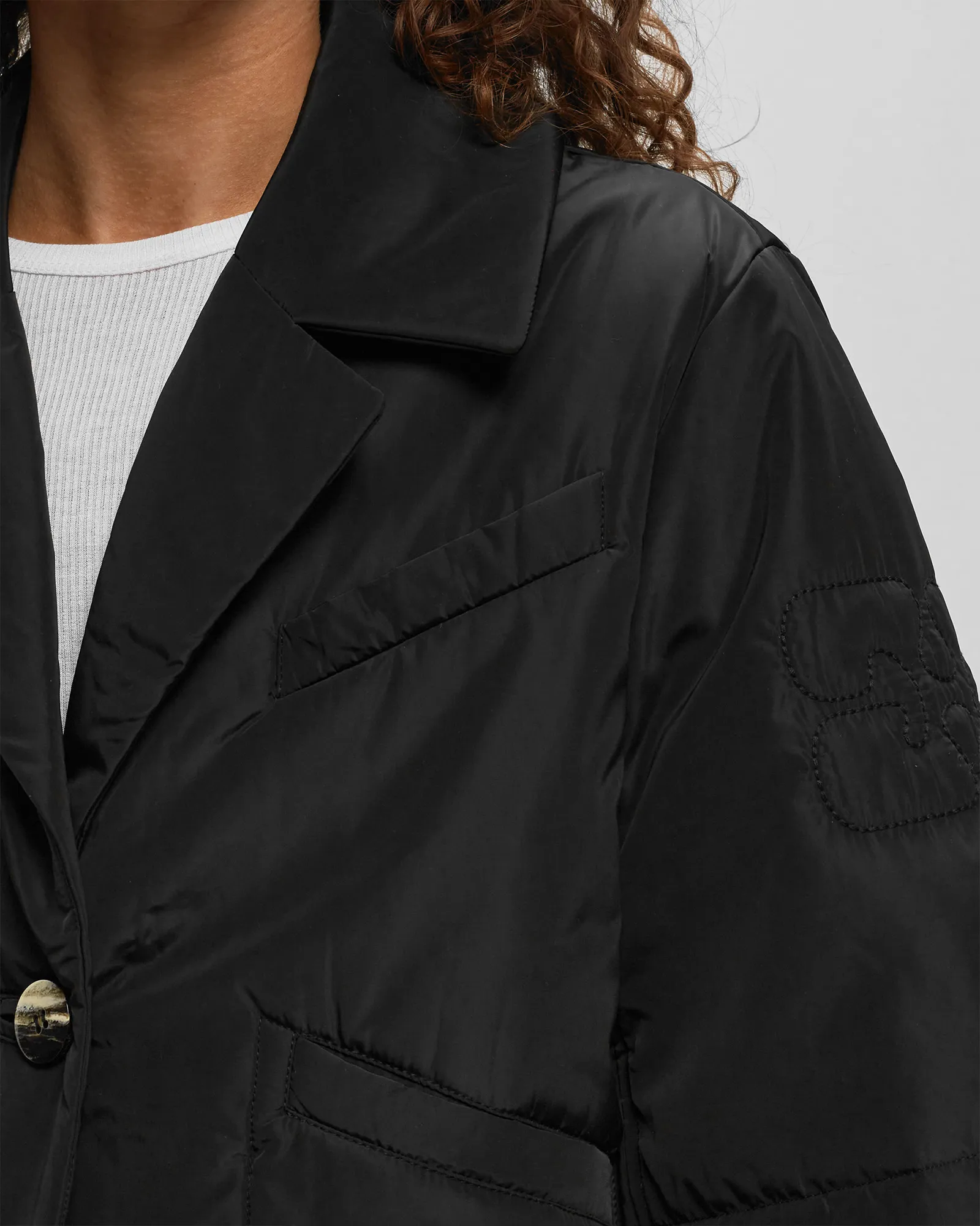 Ganni Summer Tech Padded Jacket