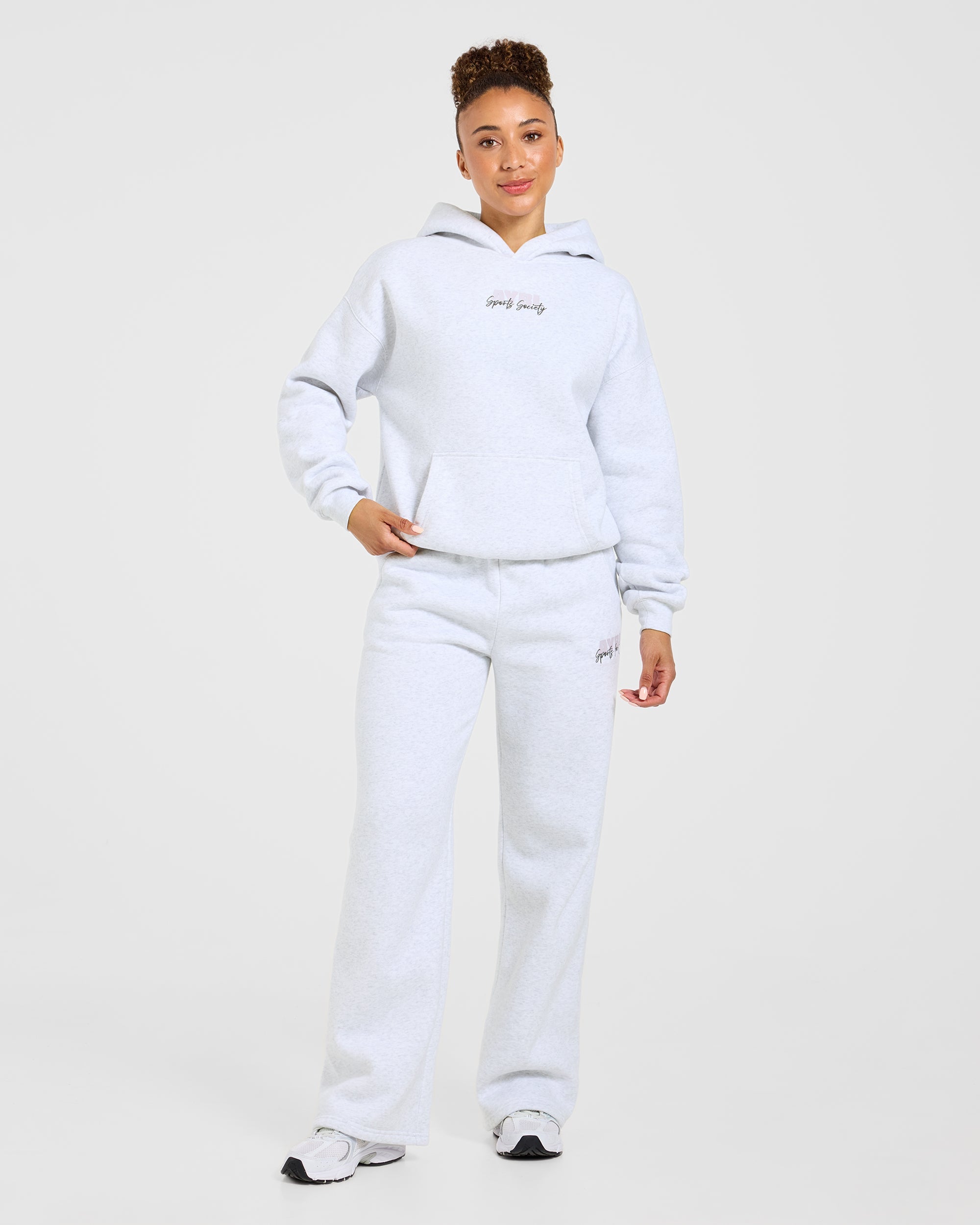 Sports Society Oversized Straight Leg Joggers