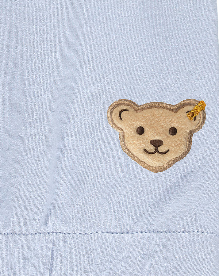 Kleid MINI GIRLS – SUMMER DAY mit Flügelärmeln in hellblau