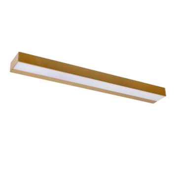 Lucide ALEXA wandlamp badkamer LED 3000K IP44 mat goud / Messing