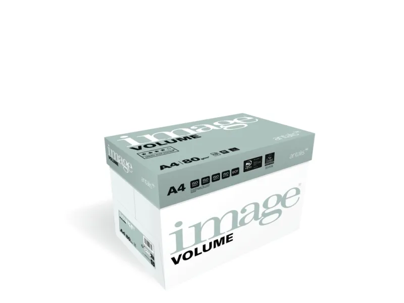 Kopipapir Image Volume A4 hvid 80g - (5 pakker x 500 ark)