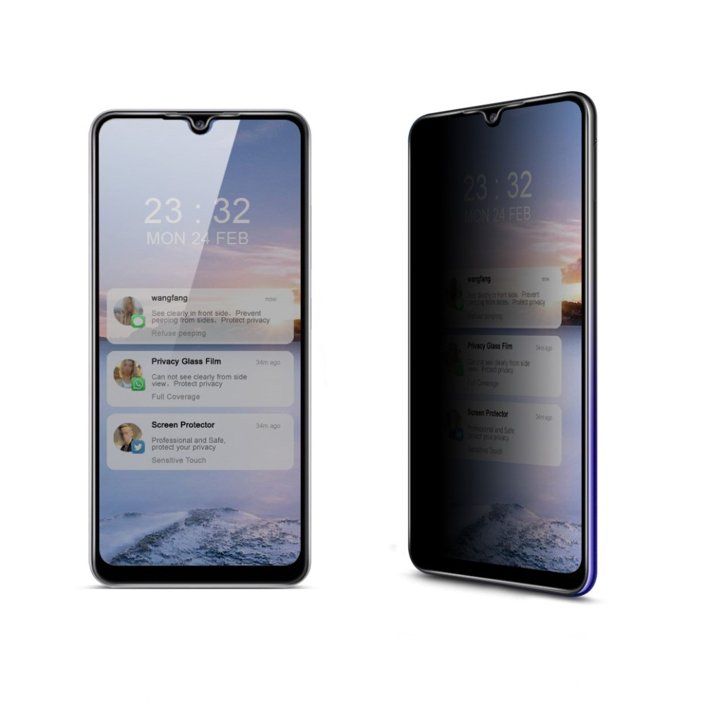 Samsung Galaxy A32 (4G) Privacy Vollbild Panzer Glas Display