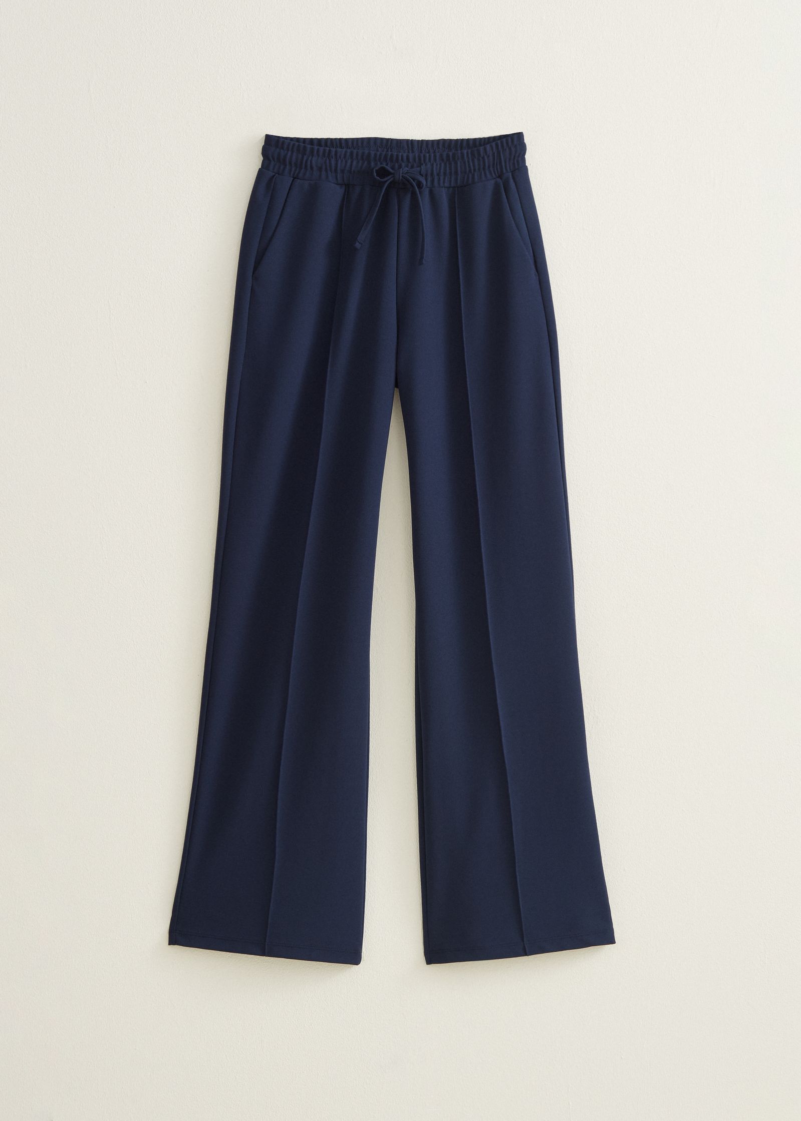 Wijde broek met pintuck