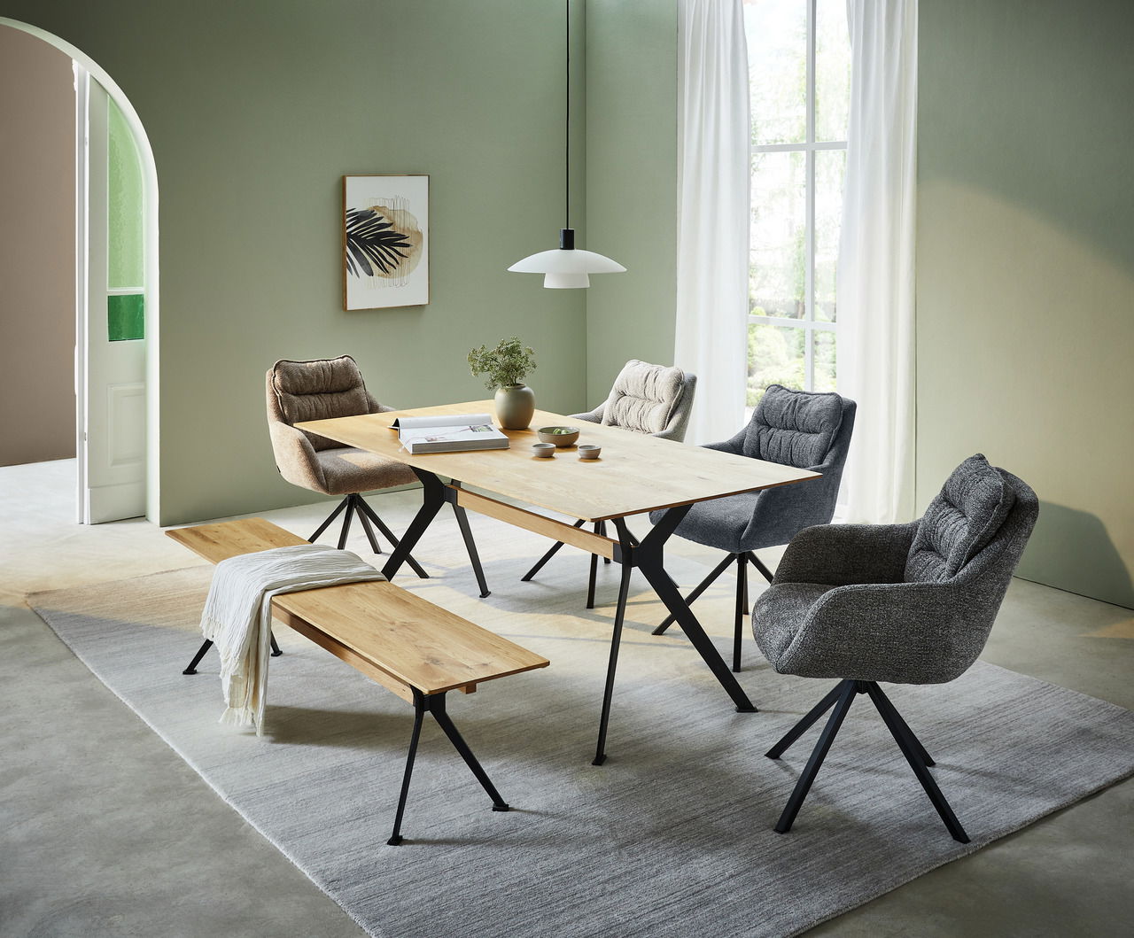 Linea Natura Esstisch 180x90 DÜSSELDORF