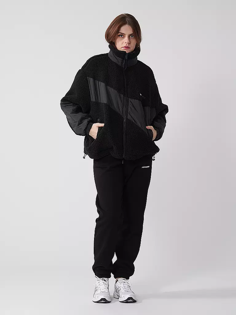 PEGADOR Fleecejacke RISA schwarz
