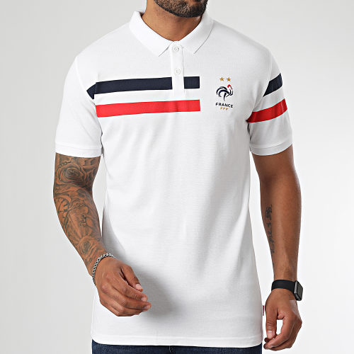 Polo Manches Courtes Blanc