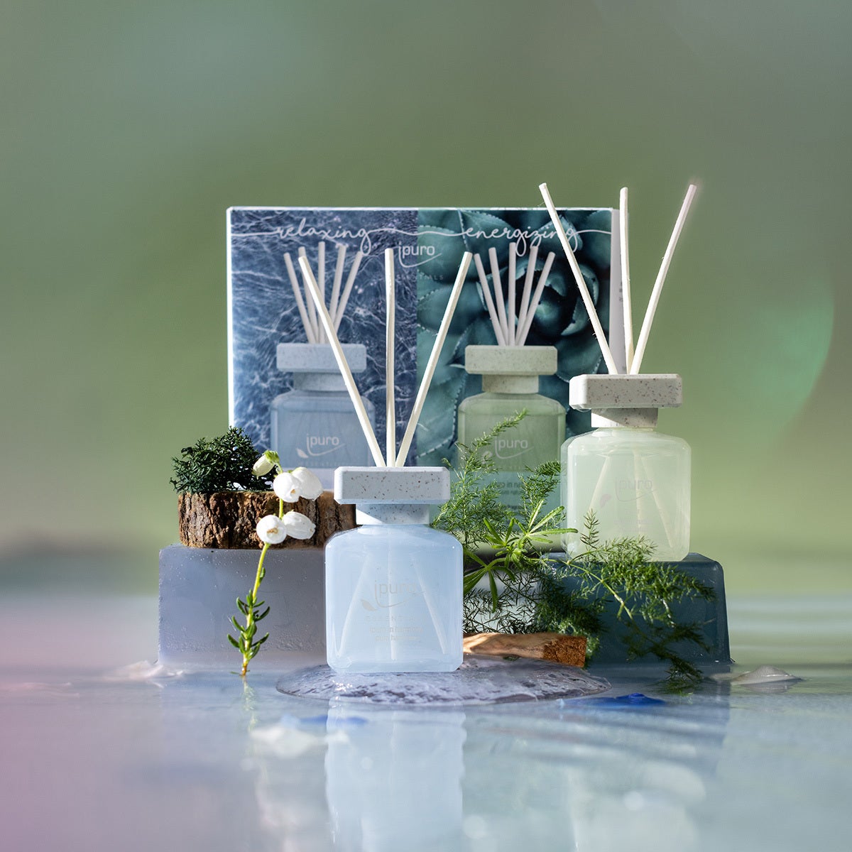 Ipuro geurstokjes Harmony & Nature 50 ml 2 stuks
