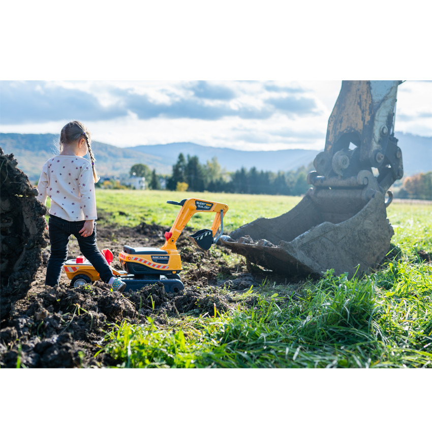 Pelleteuse Super Builder avec remorque