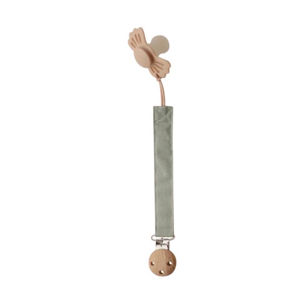 Mushie Speenkoord Linnen 2 Pack