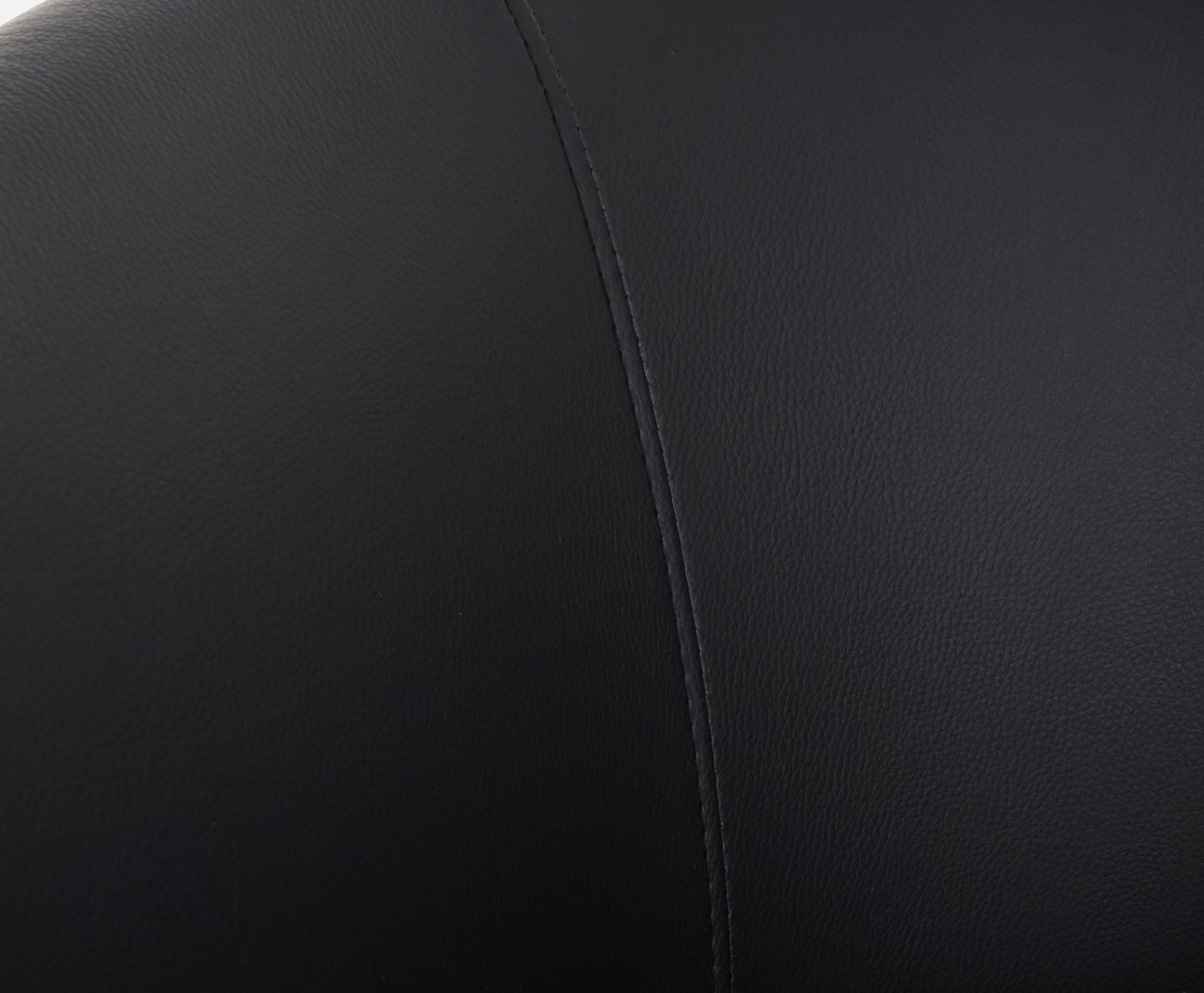 Esszimmerstuhl Vaasa T633, Stuhl Küchenstuhl, Retro 50er Jahre Design ~ Kunstleder, schwarz