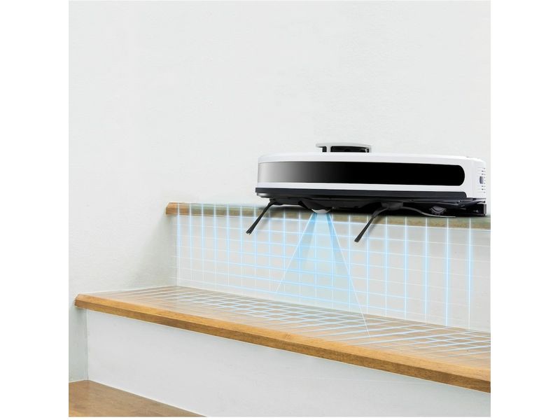 Medion Saug- und Wischroboter X21 mit Absaugstation Saugroboter mit Wischfunktion