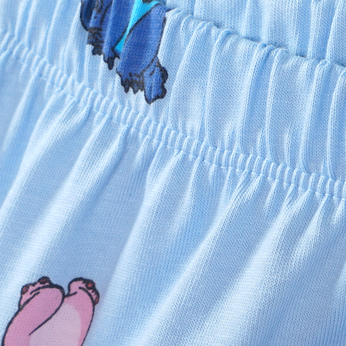 Topolino Disney Stitch Shorty mit Allover-Print hellblau