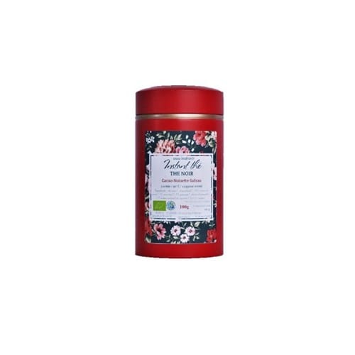 Thé noir bio cacao noisettes safran,100g