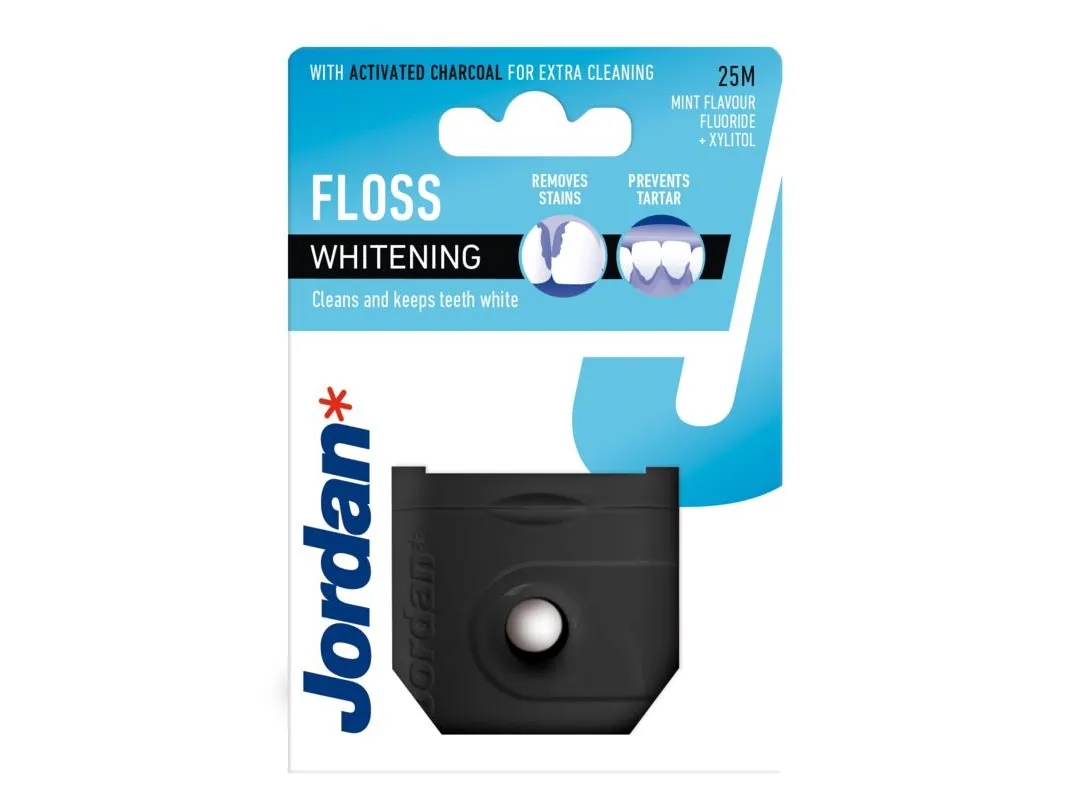JORDAN_Dental Floss Whitening 25m floss