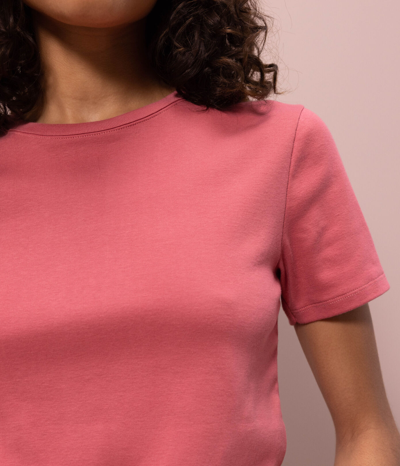 Tee-shirt L'ICONIQUE col rond en coton Femme