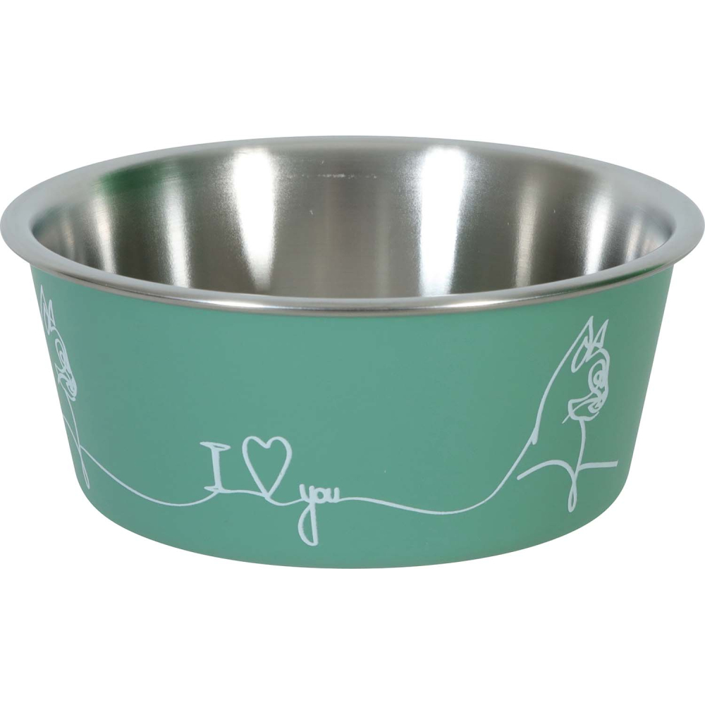 Ecuelle antidérapante pour chats love cat