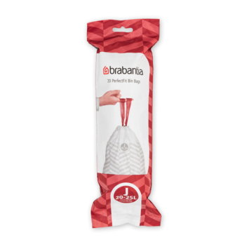 Brabantia PerfectFit Vuilniszakken - 20/25 l - Code J - 20 stuks