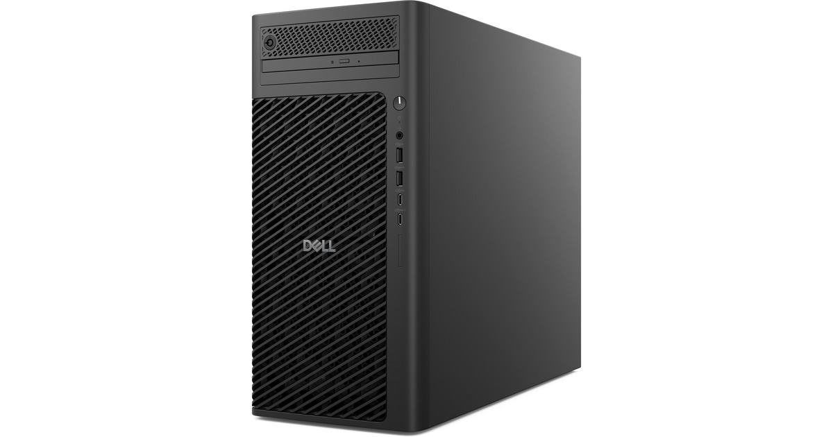 DellPro Max Tower T2 (006MD) pc-systeem  (Zwart | Core Ultra 7 265K | Intel Graphics | 32 GB | 1 TB SSD)