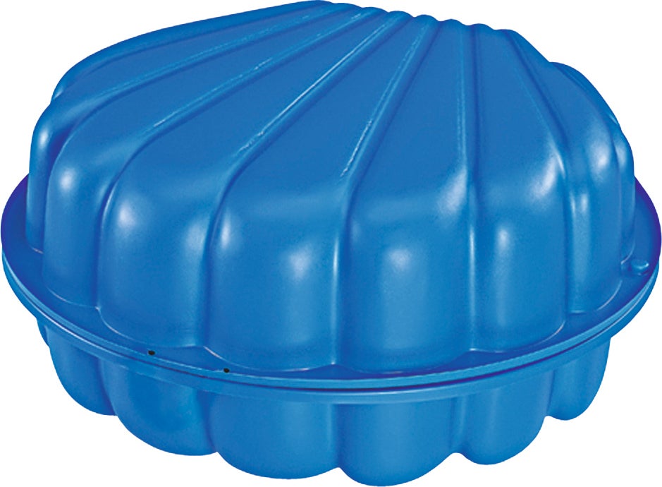 BIG zandbak schelp blauw 86,5 x 87 x 20 cm